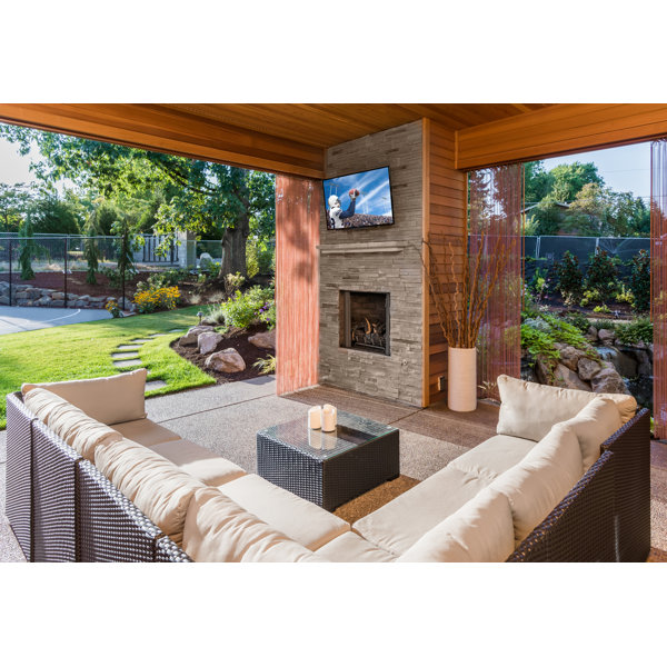 MountIt Lockable Anti Theft Tilt TV Wall Mount, Locking Bar Wall Mount